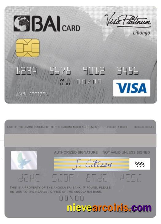 Angola Bai bank visa platinum card
